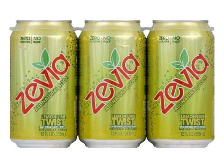 Zevia 35589 Natural Twist Diet Soda, 6 12 Oz.
 | Pack of 4 Discount