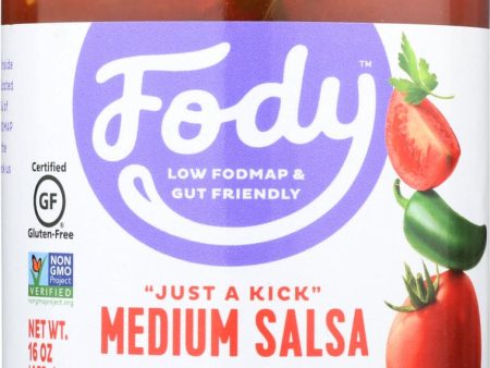 Fody Food Co - Salsa Medium, 16oz | Pack of 6 Online