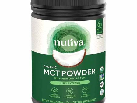 Nutiva - Organic MCT Powder with Prebiotic Acacia - Unflavored, 10.6oz For Cheap