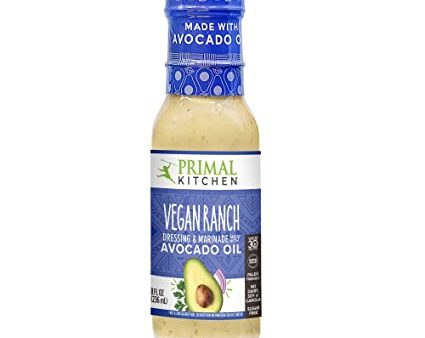 Primal Kitchen, Dressing & Marinade Made with Avocado Oil, Vegan Ranch, 8 fl oz
 | Pack of 6 Cheap