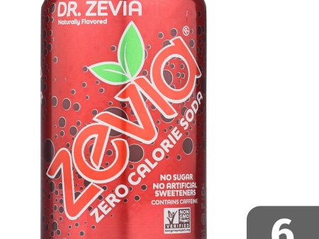 Zevia Zero Calorie Soda Dr. Zeiva - 6 PK
 | Pack of 4 Online now