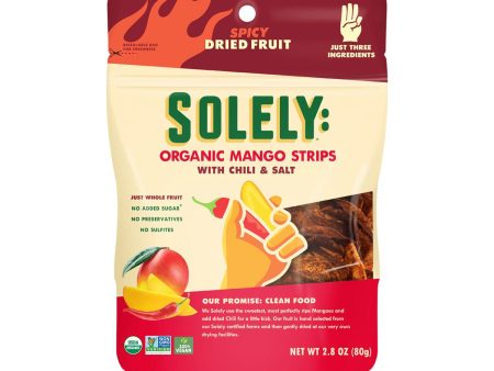 Solely - Fruit Dried Mango Chili & Salt, 2.8 oz | Pack of 8 Discount