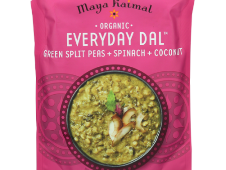 Maya Kaimal - Everyday Dal Green Split Peas & Spinach, 10oz
 | Pack of 6 on Sale