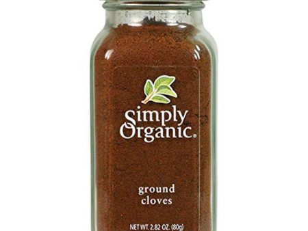 Simply Organic - Organic Ground Cloves, 2.82oz Discount