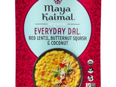 Maya Kaimal - Ready-To-Eat Red Lentils & Butternut Squash Dal, 10oz
 | Pack of 6 Fashion