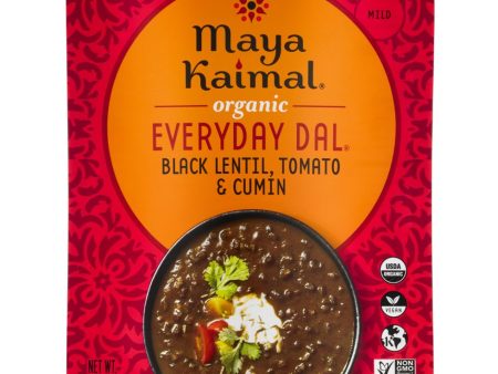 Maya Kaimal - Everyday Dal Black Lentils & Tomato, 10oz
 | Pack of 6 For Cheap