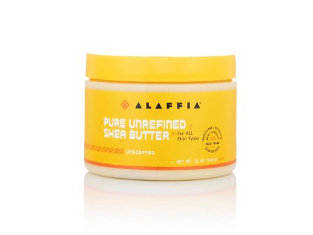 Alaffia Pure Unrefined Shea Butter - Unscented - 11oz Online Sale