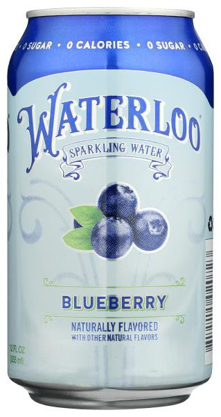 Waterloo Blueberry Sparkling Water, 12 Fl Oz
 | Pack of 3 on Sale