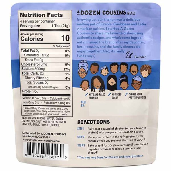 A Dozen Cousins - Seasoning Sauce, 3oz | Multiple Flavors For Discount