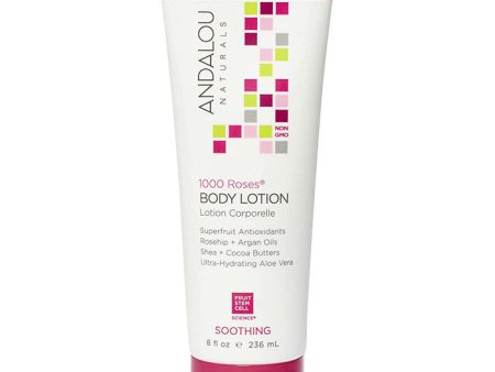 Andalou Naturals - Soothing Body Lotion 1000 Roses, 8 fl oz Online Hot Sale