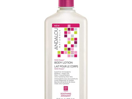 Andalou Naturals - Soothing Body Lotion 1000 Roses, 32 fl oz Fashion