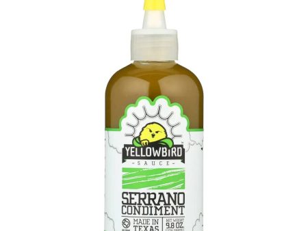 Yellowbird Sauce - Chili Serrano, 9.8oz | Pack of 6 Sale