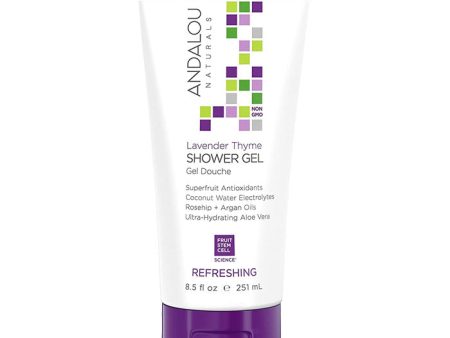 Andalou Naturals - Refreshing Shower Gel Lavender Thyme, 8.5 fl oz Sale