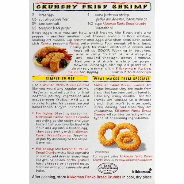 Kikkoman - Panko Bread Crumbs, 8oz Discount