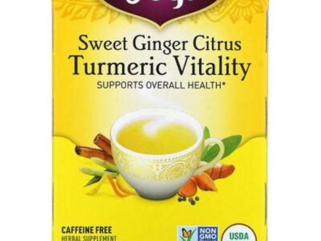 Yogi Tea - Tea Sweet Ginger Citrus Organic, 16bags | Pack of 6 Online