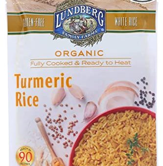 Lundberg Family Farms Organic Turmeric Rice, 8 Ounce
 | Pack of 6 For Discount