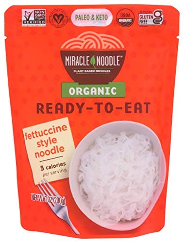 Miracle Noodle Organic Fettuccine Noodles, 7 oz
 | Pack of 6 Online Hot Sale