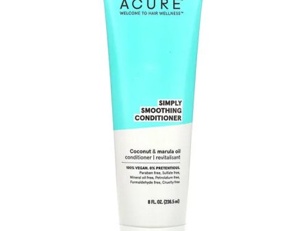 Acure - Simply Smoothing Conditioner, 8 fl oz Online Sale