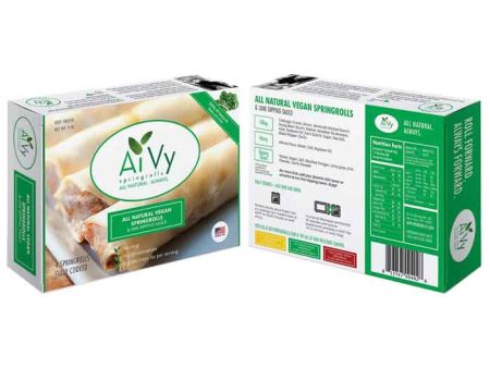 Ai Vy - Vegan Springrolls, 9oz | Multiple Flavors | Pack of 10 Supply