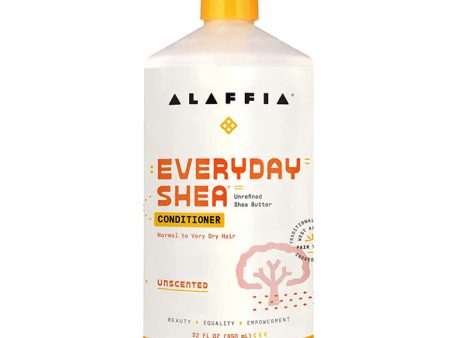 Alaffia - Everyday Shea Unscented Conditioner, 32 fl oz Online