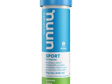 Nuun Beverage Tube Lemon Lime Tablet, 10 Tablets
 | Pack of 8 For Discount