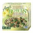 Amys - Bowl Brown Rice and Black-Eyed Peas, 9oz | Pack of 12 on Sale