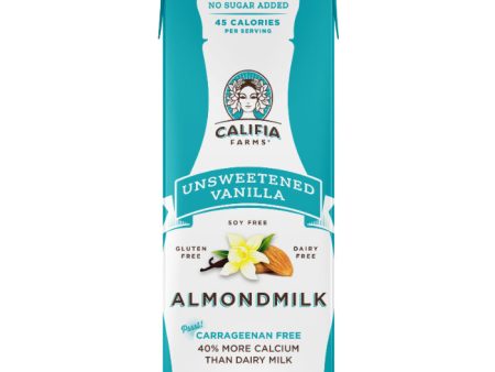 Califia - Almond Milk Unsweetened Vanilla, 32fl Online