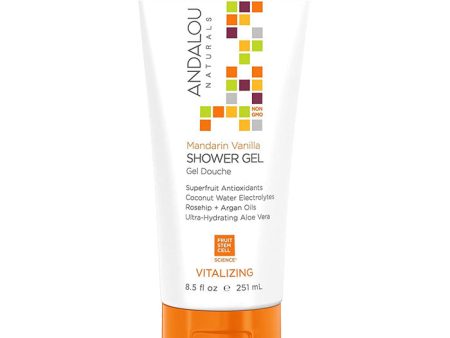 Andalou Naturals - Vitalizing Shower Gel Mandarin Vanilla, 8.5 fl oz Supply