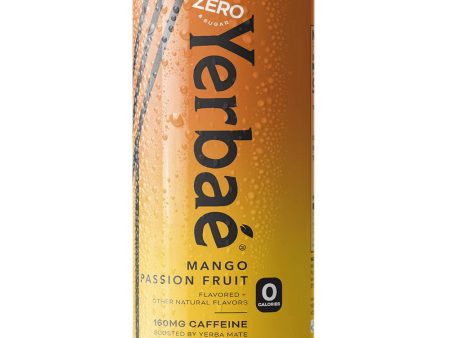 Yerbae - Mango Passion Fruit Sparkling Water, 16 oz  | Pack of 12 Fashion