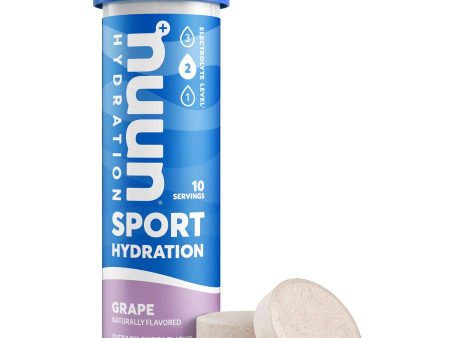 NUUN Hydration Sport Single Tube Grape 10 Tablets
 | Pack of 8 Online Hot Sale