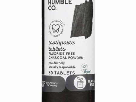 The Humble Co - Toothpaste Charcoal Tablets, 60pieces | Pack of 3 on Sale