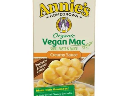 Annies Homegrown: Organic Vegan Shells & Creamy Sauce, 6 Oz
 | Pack of 12 Hot on Sale