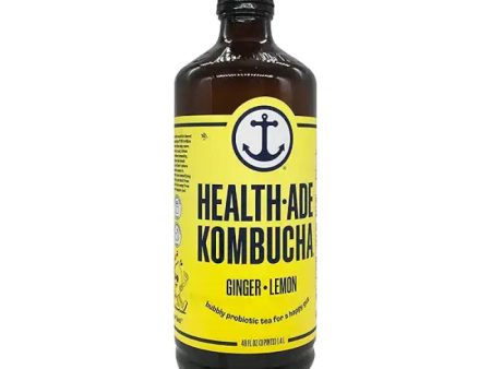 Health Ade - Kombucha Ginger Lemon, 48fl Supply