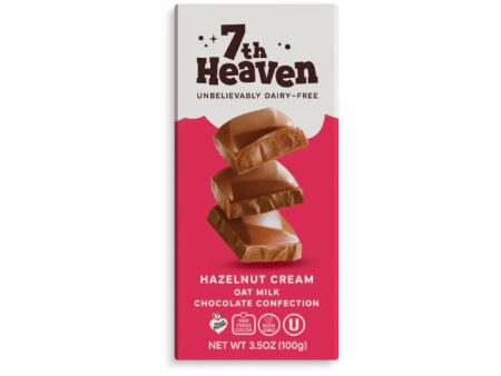 7th Heaven - Hazelnut Cream Bar, 3.5oz Hot on Sale