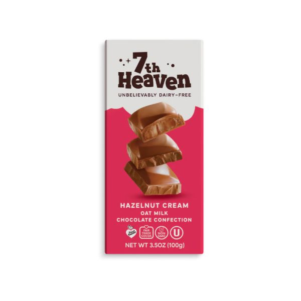 7th Heaven - Hazelnut Cream Bar, 3.5oz Hot on Sale