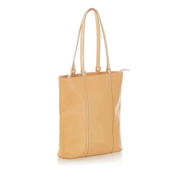 Burberry Leather Tote Bag (SHG-19489) Supply