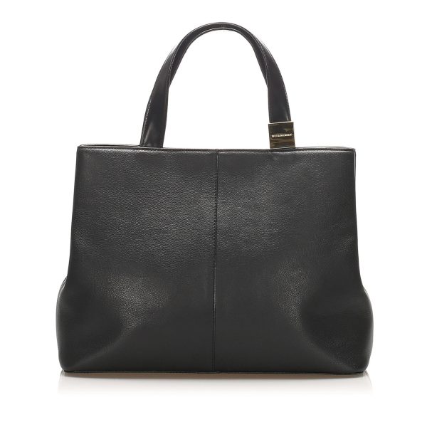 Burberry Leather Tote Bag (SHG-15427) Hot on Sale