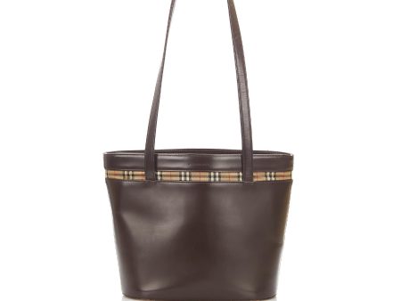 Burberry Leather Tote Bag (SHG-16309) For Cheap