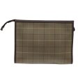 BURBERRYSs Nova Check Clutch Bag Canvas Beige Brown Auth bs13777 Online Sale