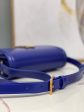 Yves Saint Laurent Solferino Medium Satchel In Box Navy Blue Online Hot Sale