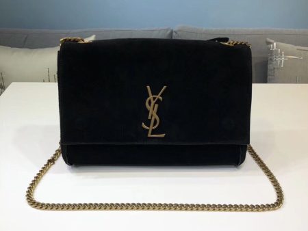 Yves Saint Laurent Kate Medium Reversible Chain Bag Black For Discount