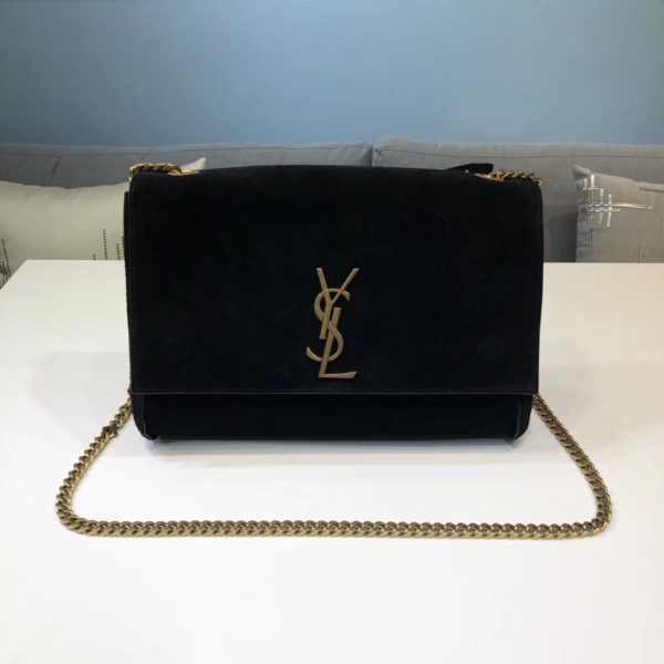 Yves Saint Laurent Kate Medium Reversible Chain Bag Black For Discount