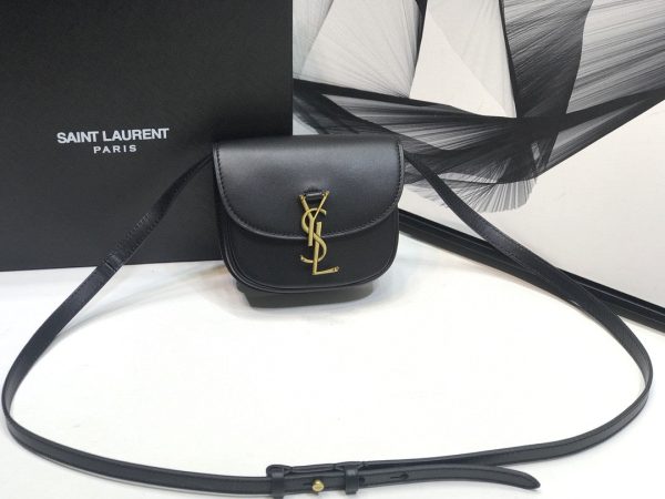 Yves Saint Laurent Kaia Small Satchel Black For Cheap