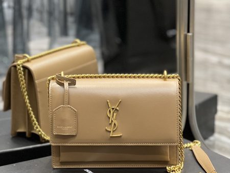 Yves Saint Laurent Sunset Medium Chain Bag For Sale