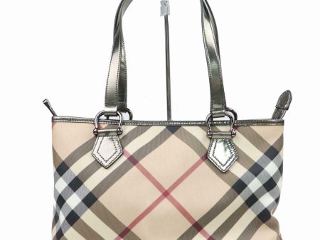 Brand Inspired Burberry Shoulder Bag Light Brown PVC (SHC1-14546) Supply