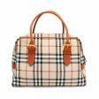 Brand Inspired Burberry Hand Bag Beige Canvas (SHC7-11072) For Discount