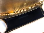 Yves Saint Laurent Kate Chain Wallet With Tassel Yellow Copper  10.2in 26cm on Sale