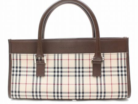 Brand Inspired Burberry Hand Bag Brown Fabric (SHC1-15633) on Sale