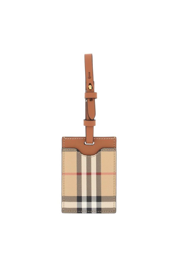 Burberry Check Luggage Tag Women For Cheap