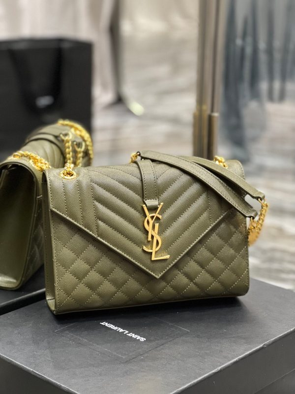 Yves Saint Laurent Envelope Medium Chain Bag Online now